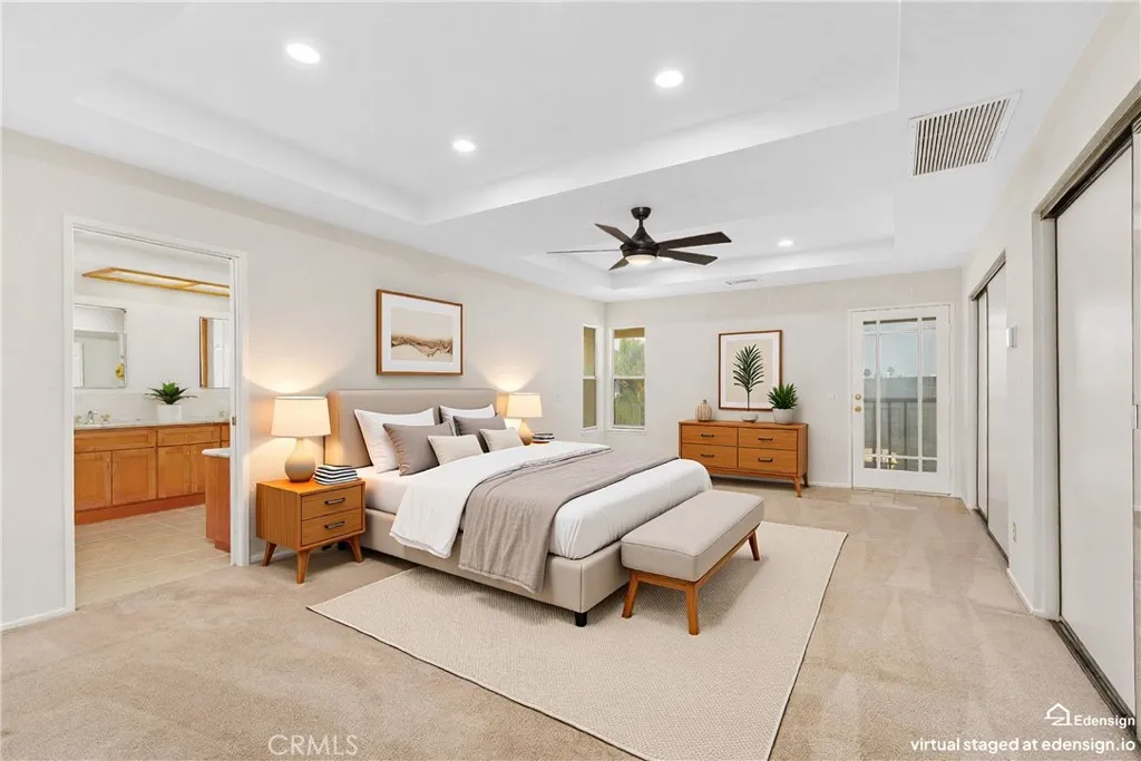 Primary Bedroom (virtually staged)
