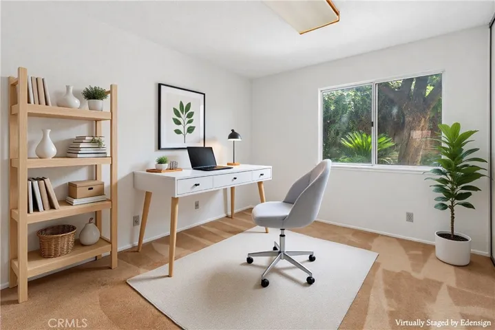 Bedroom 1 Shown as Office (virtually staged)