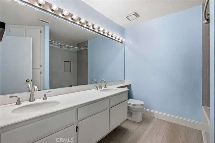 Primary Bathroom with Dual Vanity.