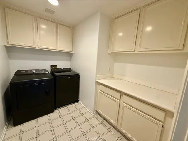 Upstairs laundry room