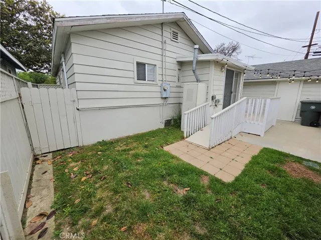 Rear yard
