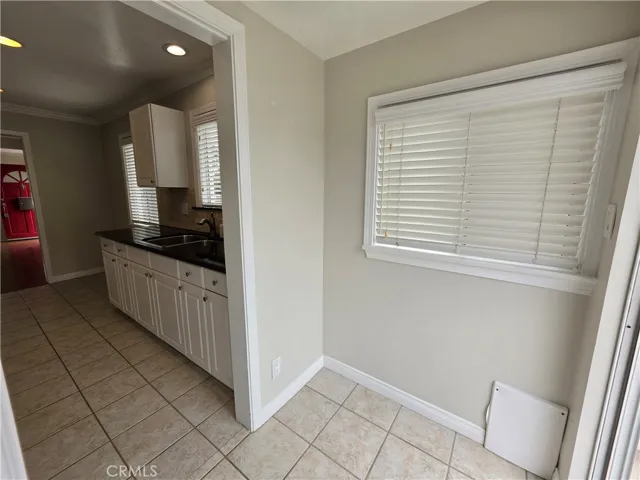 Pet door at bottom right