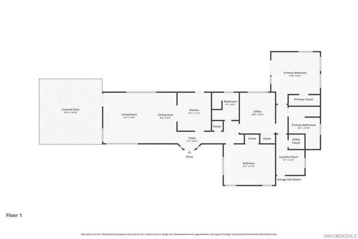 1st Floor Plan