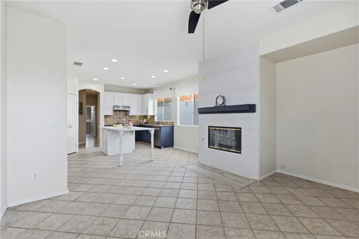 Kitchen is open to Family Room