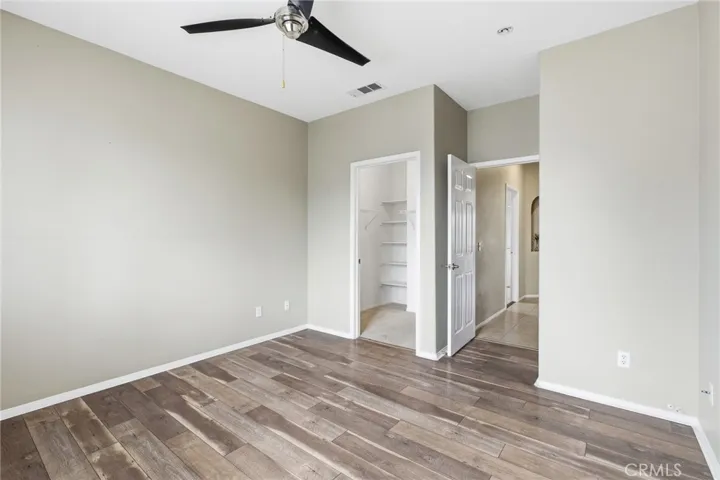 Guest Bedroom has Walk-in Closet