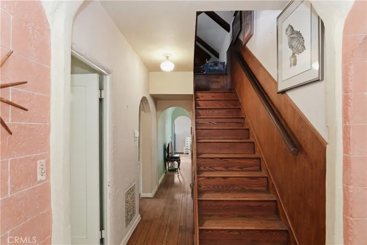 stairs to upper level