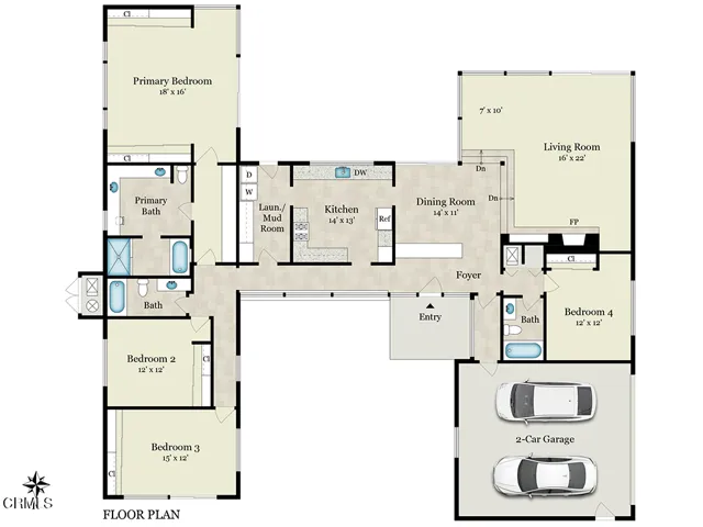 1724 E Loma Alta Drive, Altadena, California 91001