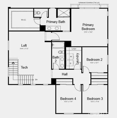 Floor Plan Level 2