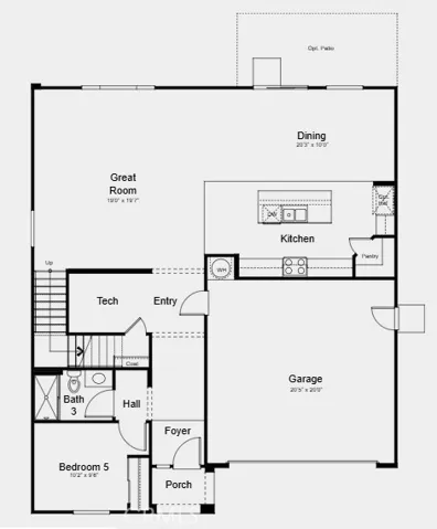 Floor Plan Level 1