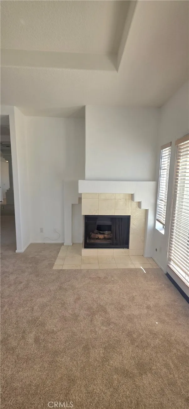 Fireplace in Living Room.