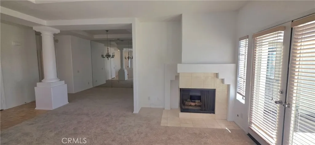 Living Room and Dining Room.