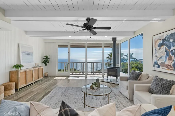 Open floor plan on the main living area offers panoramic ocean views.