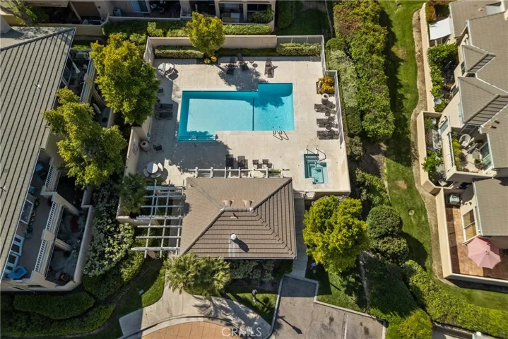 Aerial View of Pool