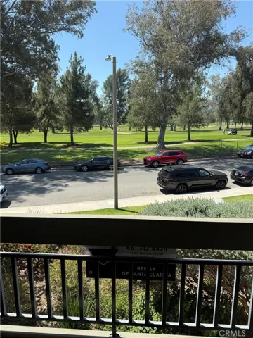 View out front