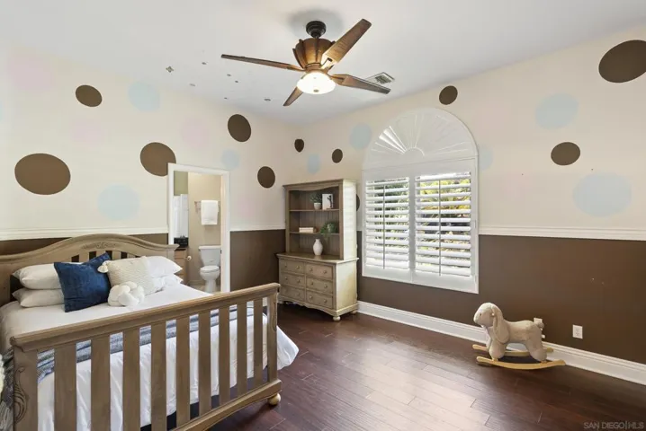 Bedroom #3 on entry level with ensuite bath