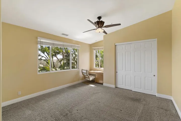 Bedroom #5 upstairs with stunning views and access to hall bath