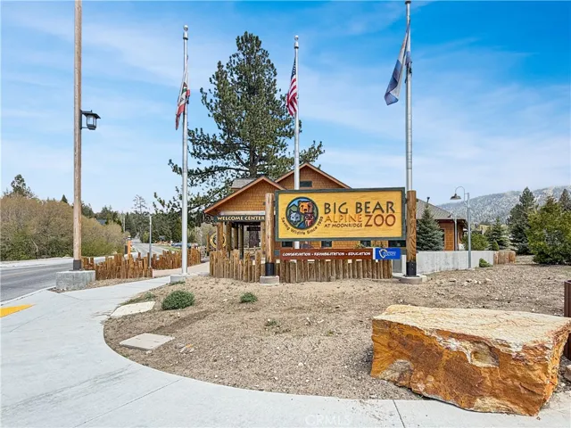Big Bear Welcome center right nearby!