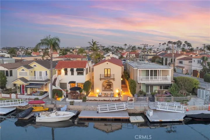 1930 Spanish waterfront canal home with a new boat dock