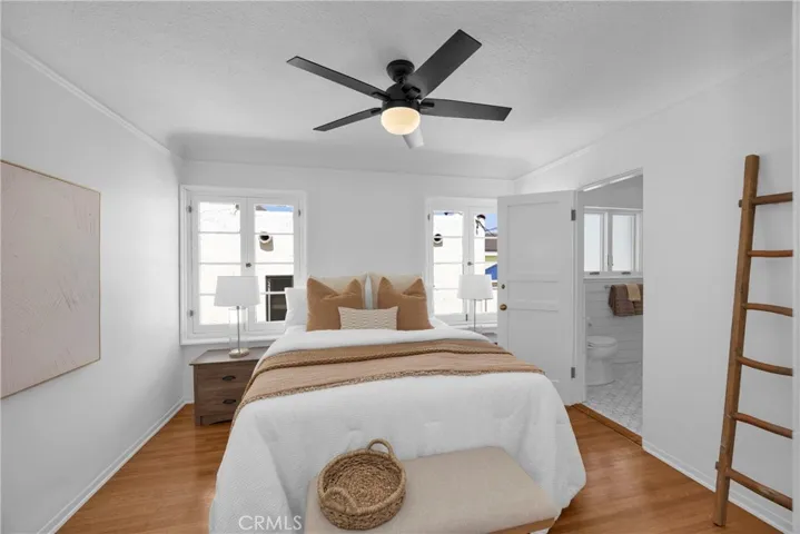 3rd Upstairs bedroom with walk-in closet