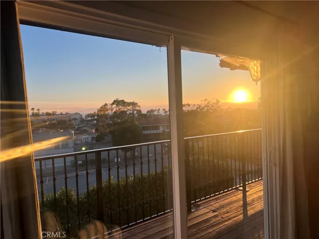 ocean view from master bed