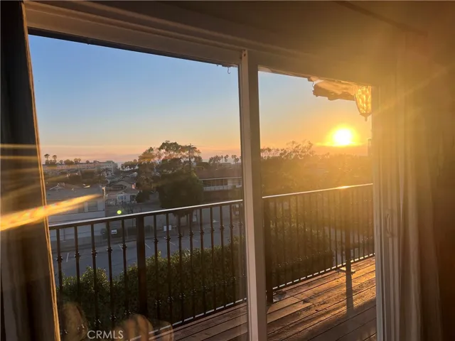 ocean view from master bed