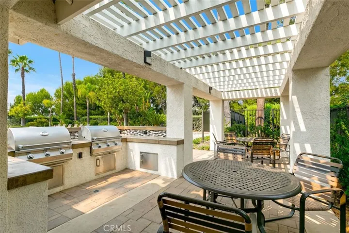 Community bbq area