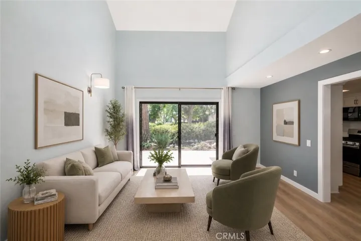 Living room -VIRTUALLY STAGED