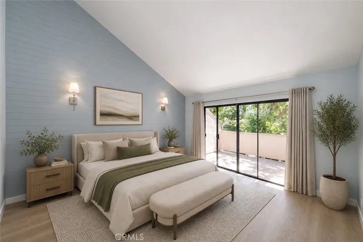 Master bedroom -VIRTUALLY STAGED