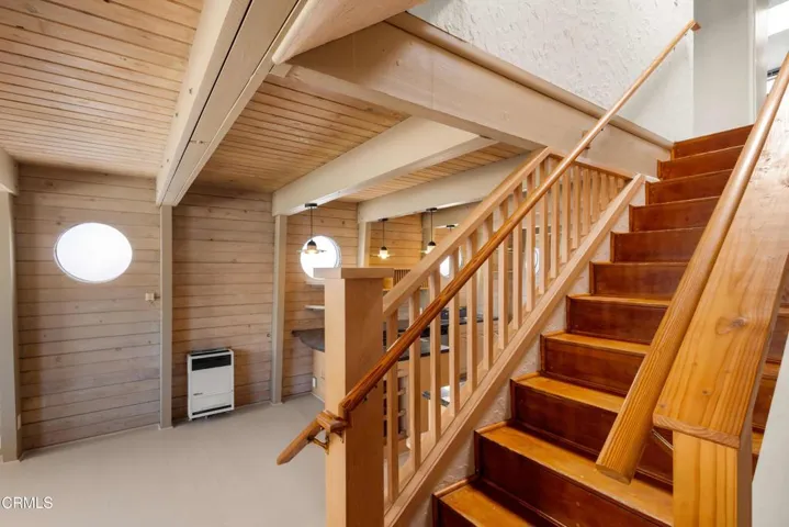Wood Staircase to 2nd Level