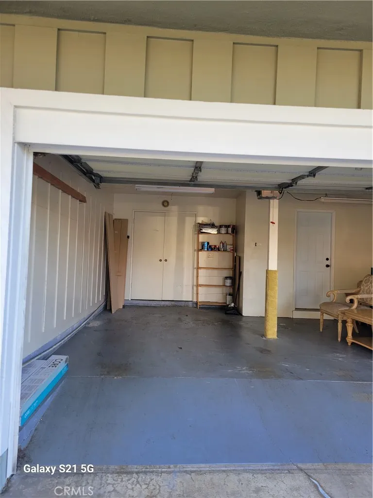 Extra large finished garage