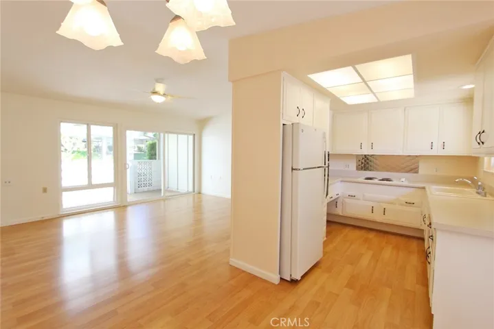 Kitchen & Living Room from Dining Room