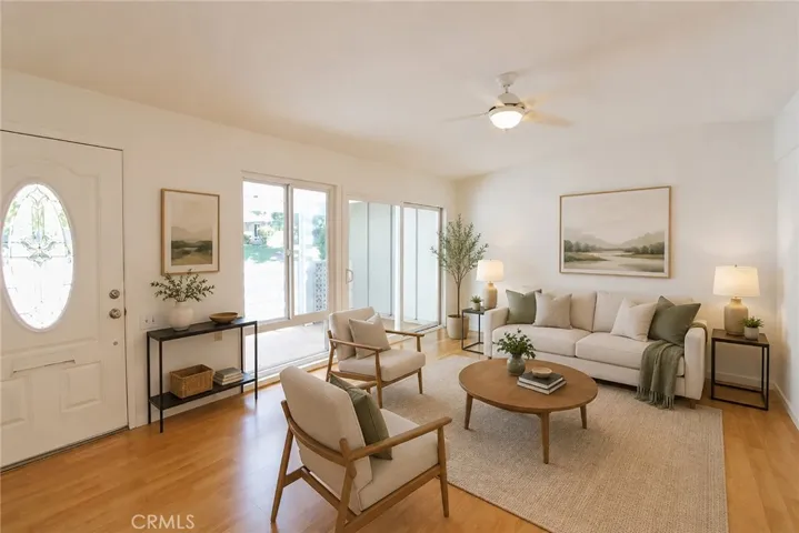 Living Room Digitally Staged