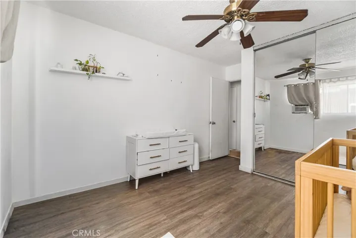Second Bedroom Hallway & Mirrored closet