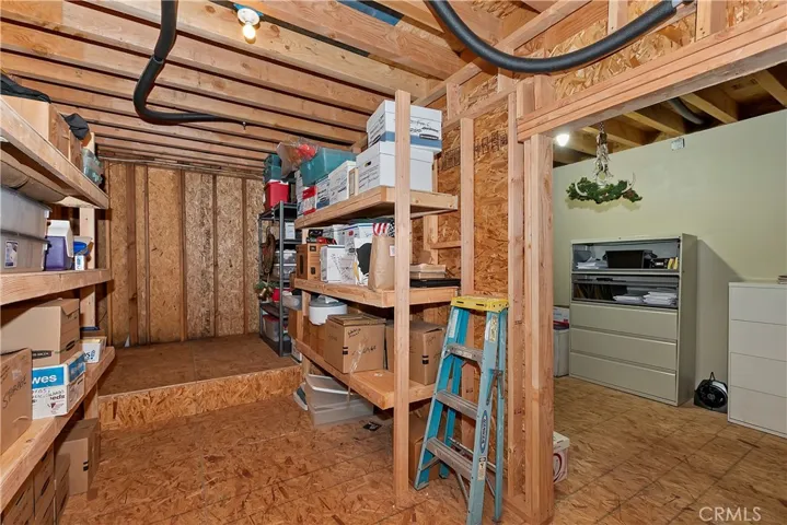 Large storage area downstairs