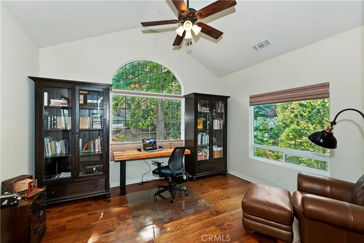Office on the main floor