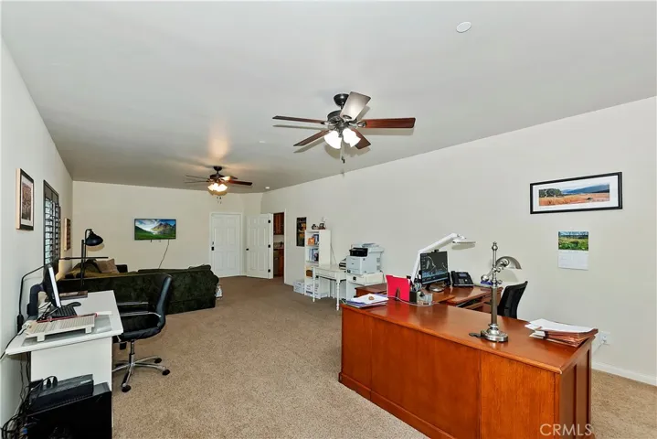 Spacious family room downstairs