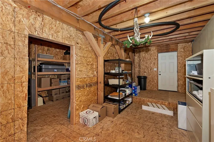 Large storage area downstairs