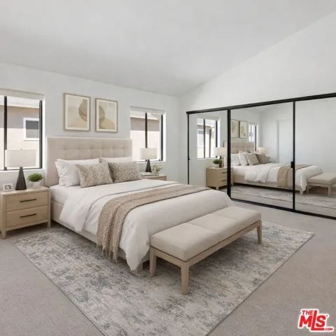 Virtually Staged Bedroom