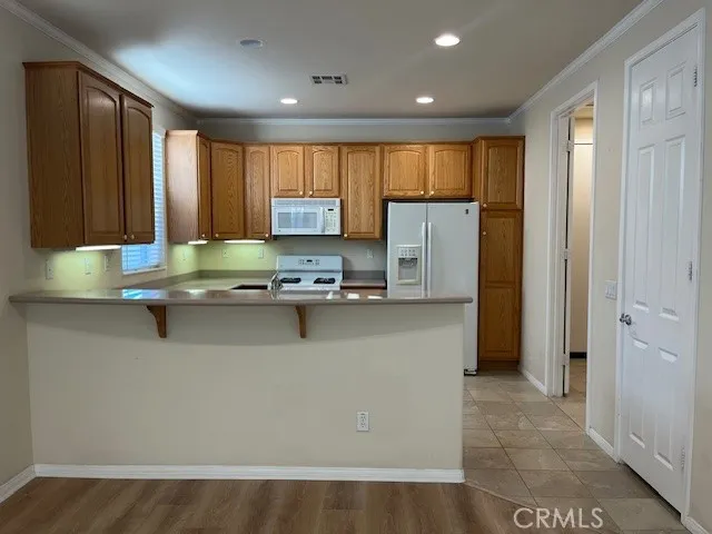 Breakfast Bar and "Corian" Countertops