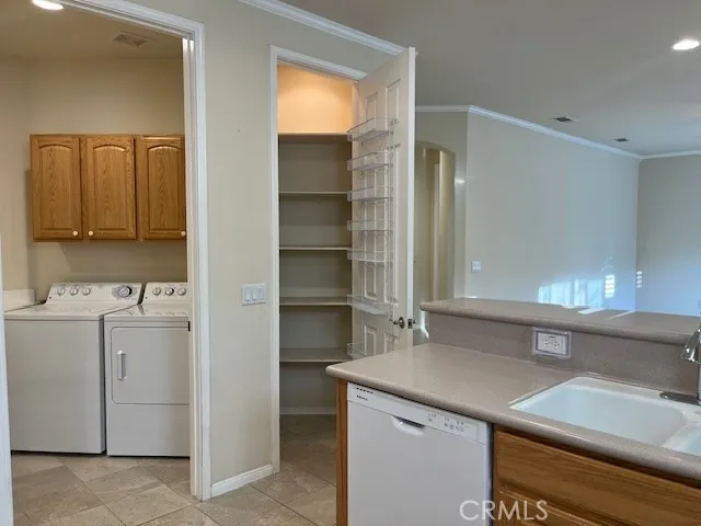 Huge Pantry and open to Laundry Room