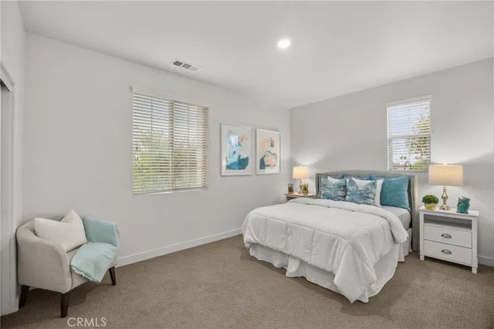 Large 2nd bedroom with walk-in closet