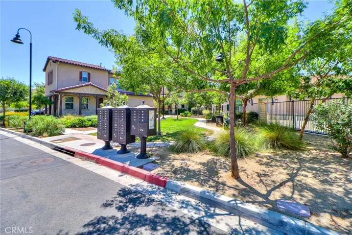 Cluster of Mailboxes and Dog Park