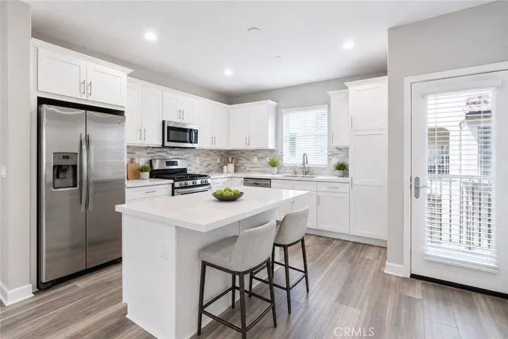Virtually Staged Kitchen