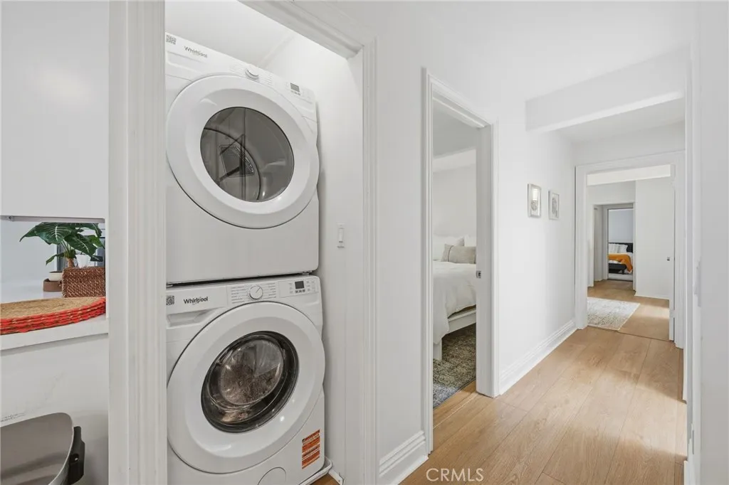 Unit A: Laundry  area