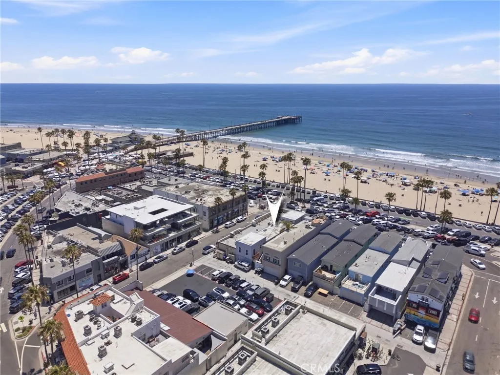Coastal Drone view of the surrounding property area