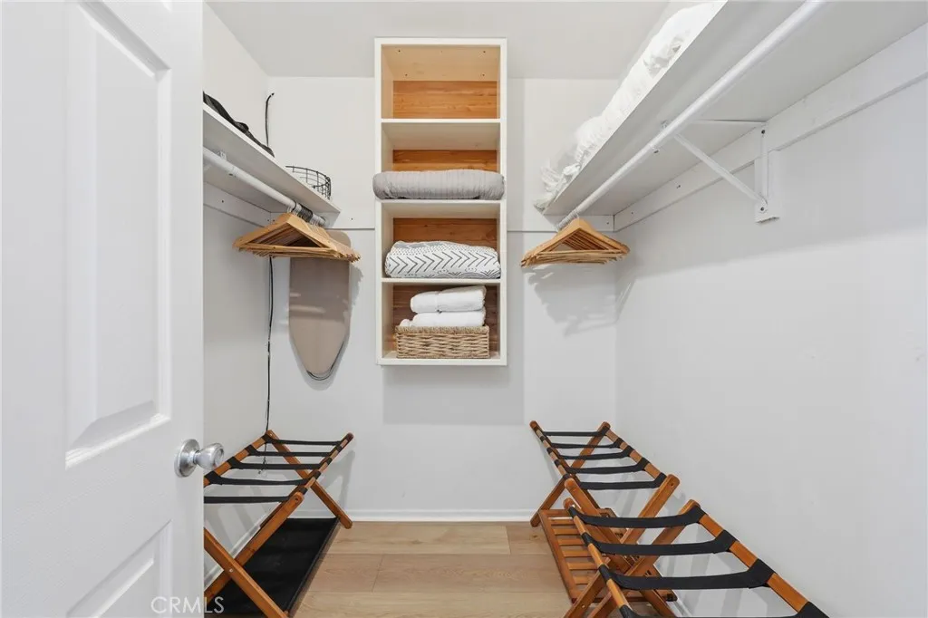 Unit A: closet