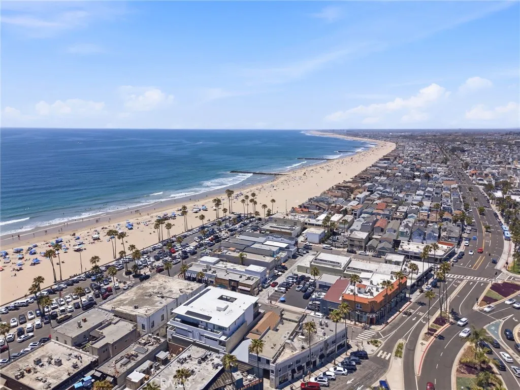 Coastal Drone view of the surrounding property area