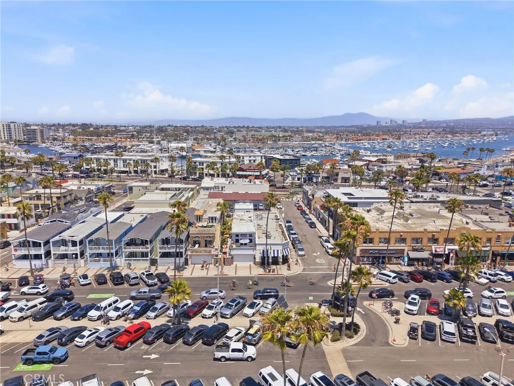 Drone view of the surrounding property area