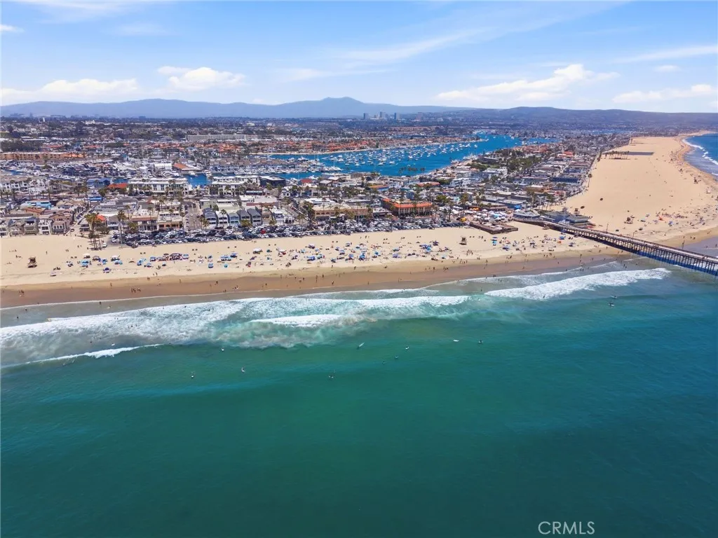 Coastal Drone view of the surrounding property area