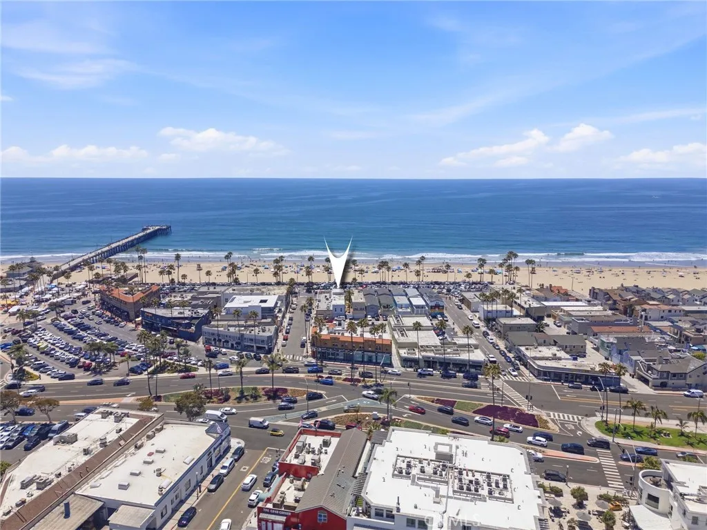 Coastal Drone view of the surrounding property area